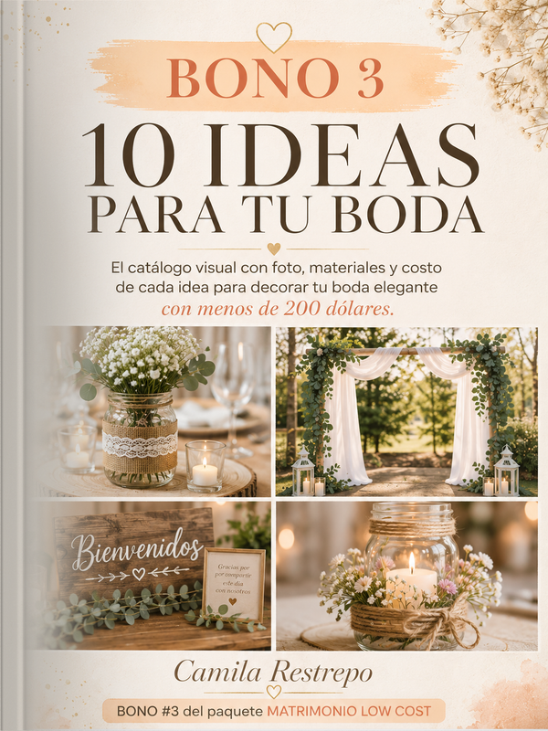 10 Ideas para tu Boda