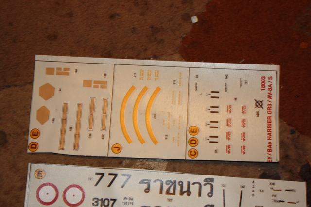 1 24 harrier decals