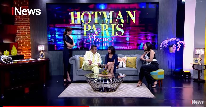 Vanessa Angel di program Hotman Paris Show