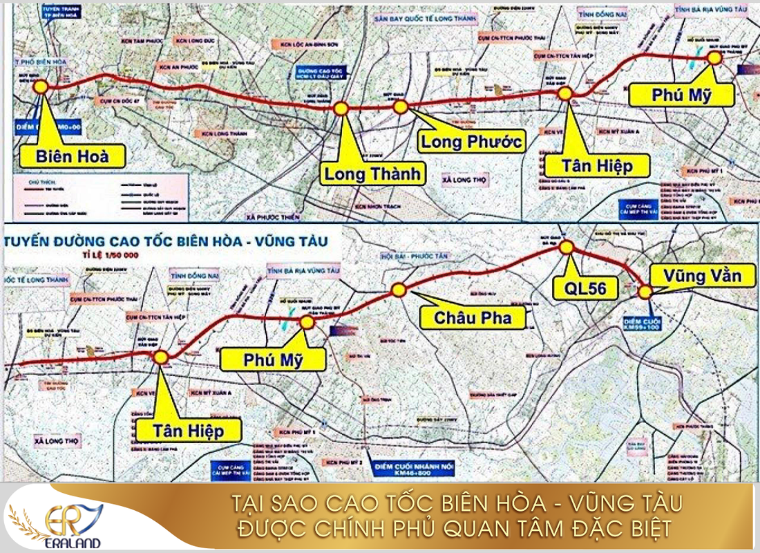 Cao tốc Biên Hoà - Vũng Tàu sẽ rút ngắn khoảng cách từ Vũng Tàu về TP.HCM và Đồng Nai
