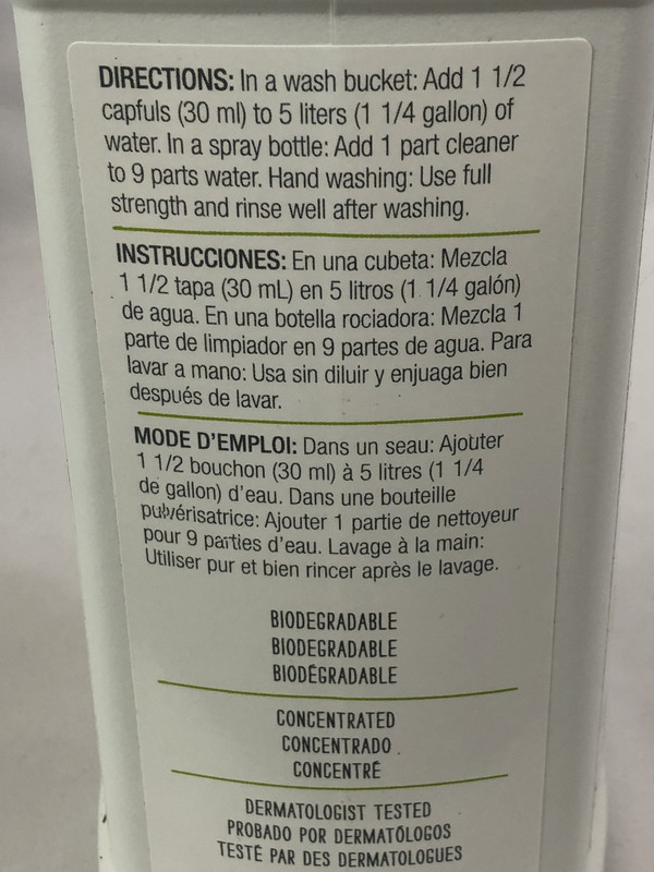 Amway Home Legacy of Clean Multi-Purpose Cleaner 33.8 fl. oz