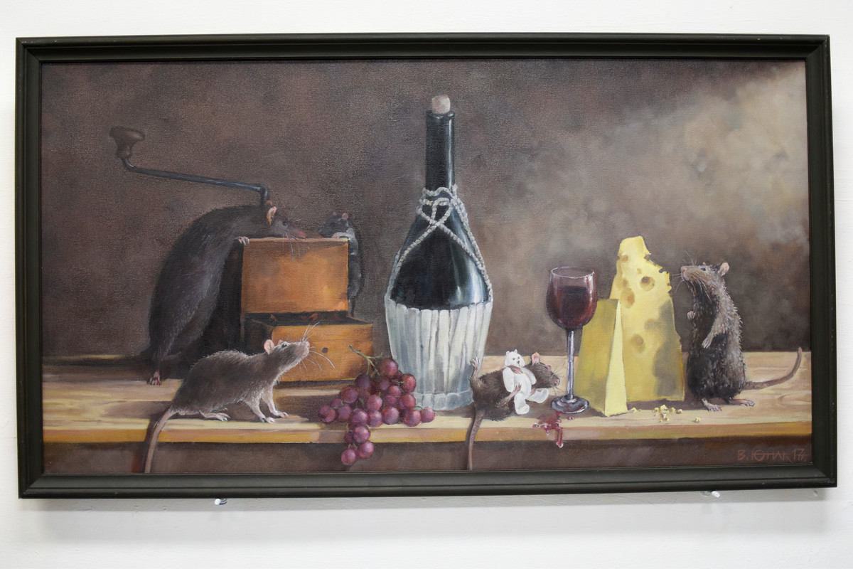 Жизнь удалась. ХМ, 52х95, 2017