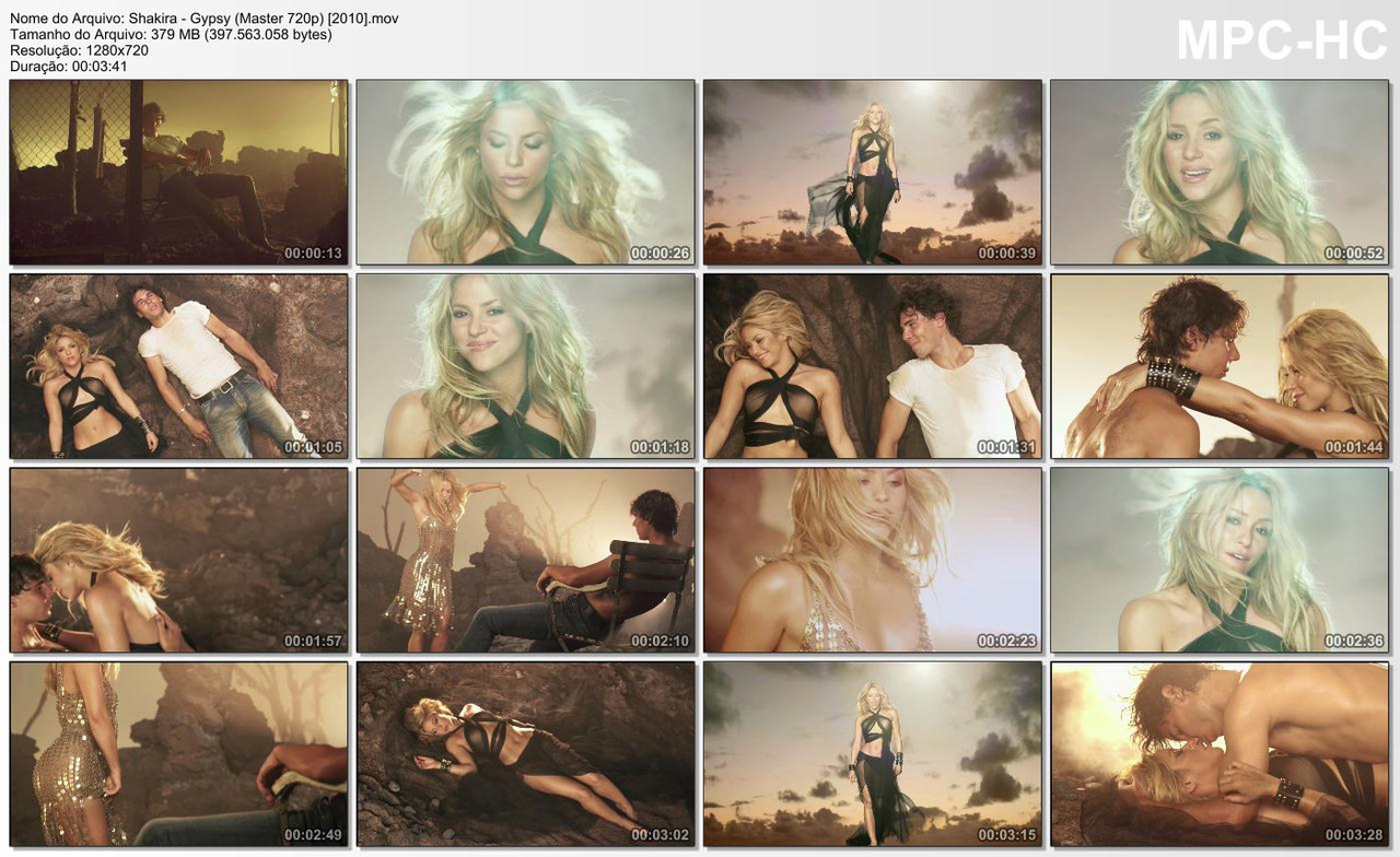 Shakira - Gypsy (Master 720p) [2010]