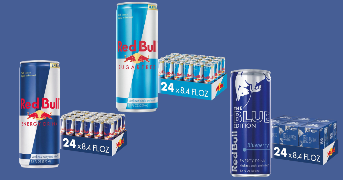 Red Bull 24-Pack: Only on Amazon (Regularly )! Red Bull 24-Pack: Only on Amazon (Regularly )!