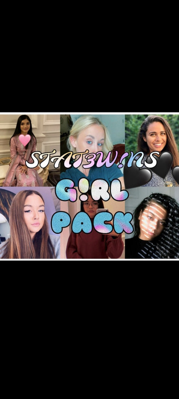 💢💢STAT3W!NS G!RLS PACK - STW189💢💢