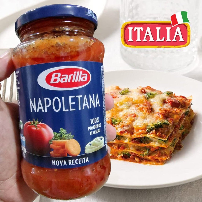Molho Tomate Napoletana Barilla 400g
