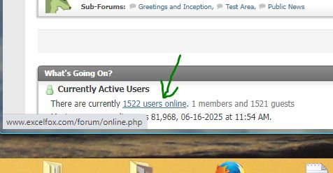 Viewing us  Users On Line