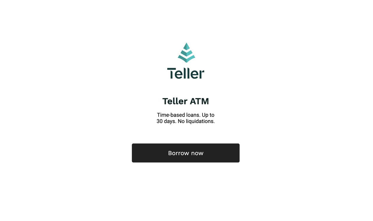Teller ATM - Farcaster Mini Apps