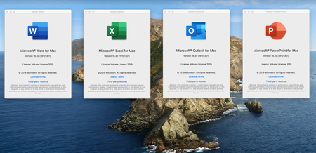 Microsoft Office 2019 for Mac v16.52 VL Multilingual