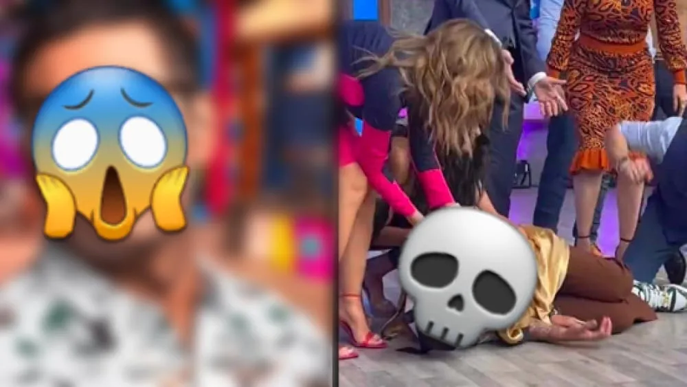 Condcutor de VLA pierde el conocimineto en pleno programa en vivo; esto pasó