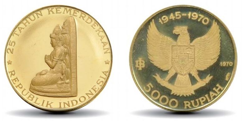 Uang koin nominal Rp 5.000