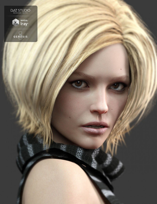 Mysti HD for Genesis 8 Female