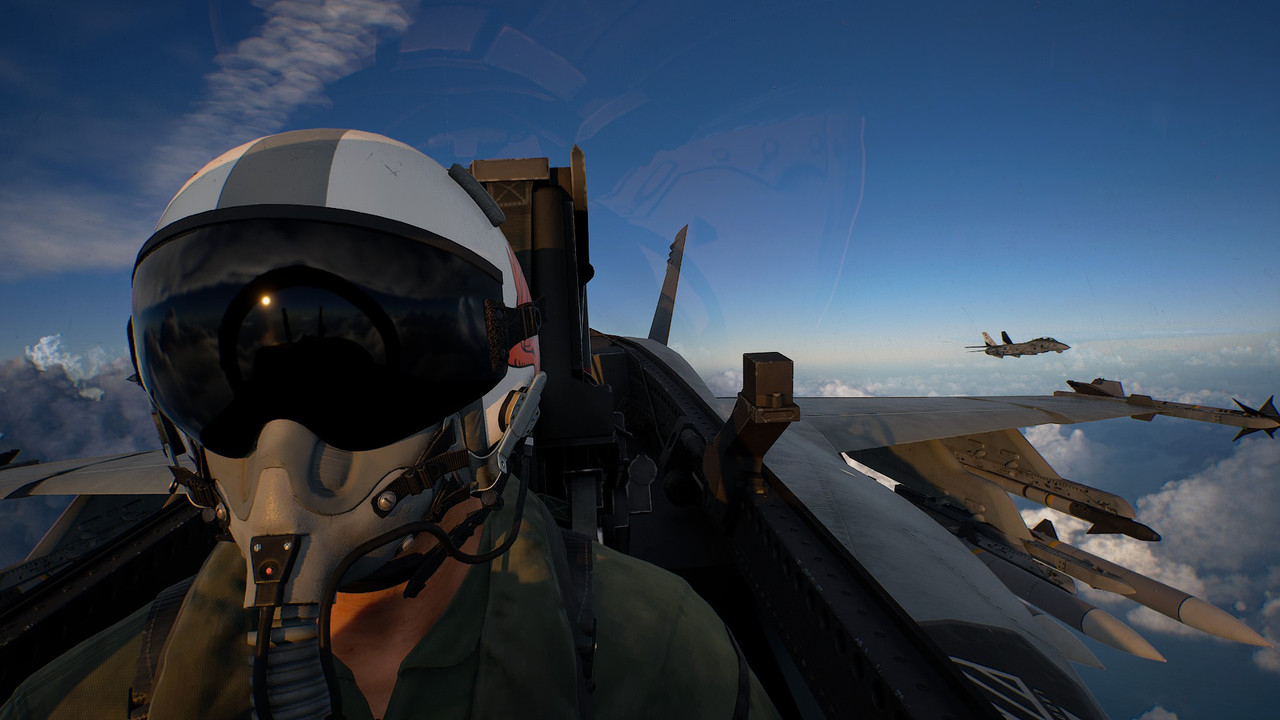 AC8 cockpit view
