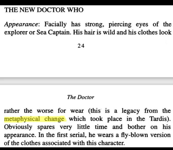 Regeneration is metaphysical