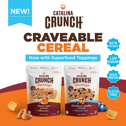 Get a Free Catalina Crunch Cereal Sample Pack through Alexa App Get a Free Catalina Crunch Cereal Sample Pack through Alexa App