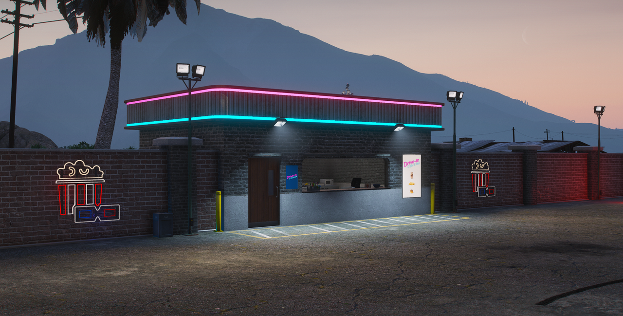 Drive-In Cinema Map for FiveM