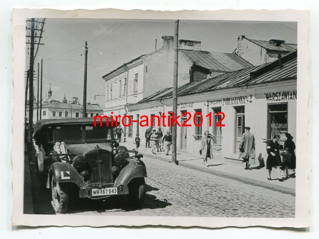 Wehrmacht, PKW, Kübelwagen, Biala Podlaska, Pole