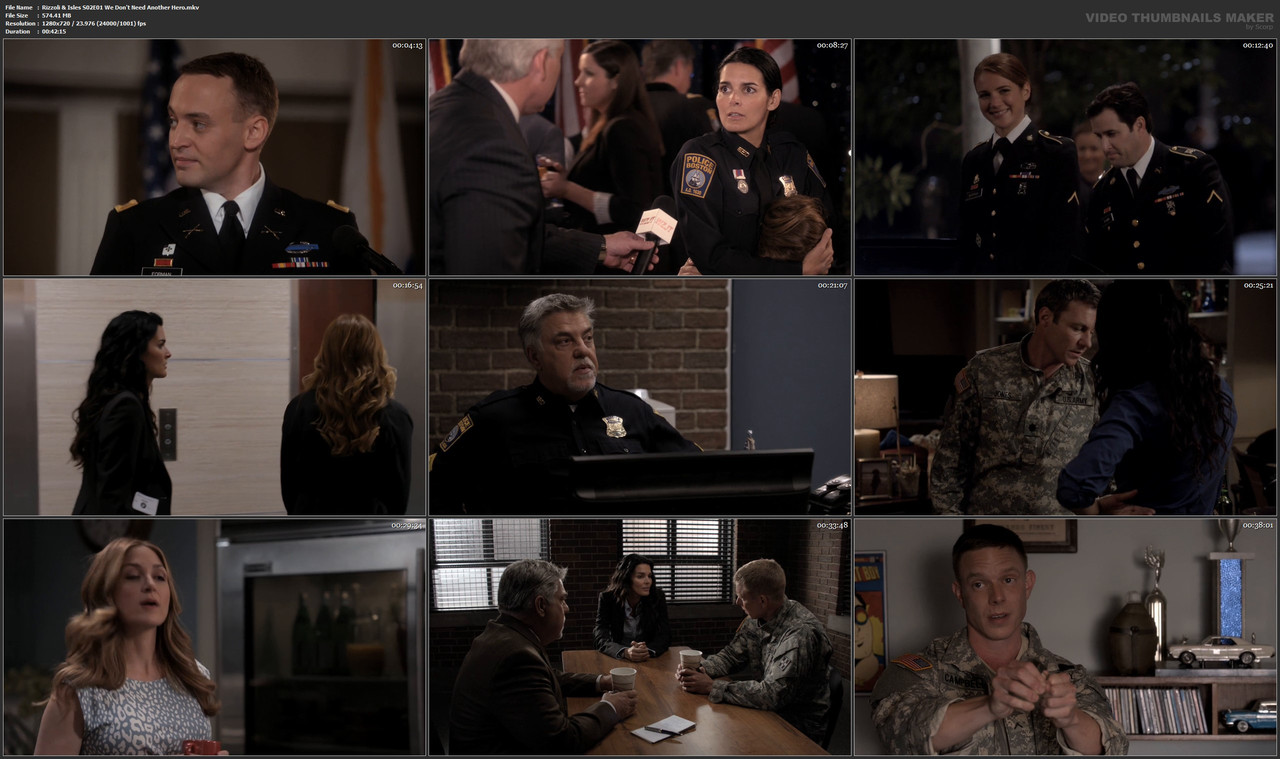 Rizzoli & Isles S02E01 We Don't Need Another Hero.mkv