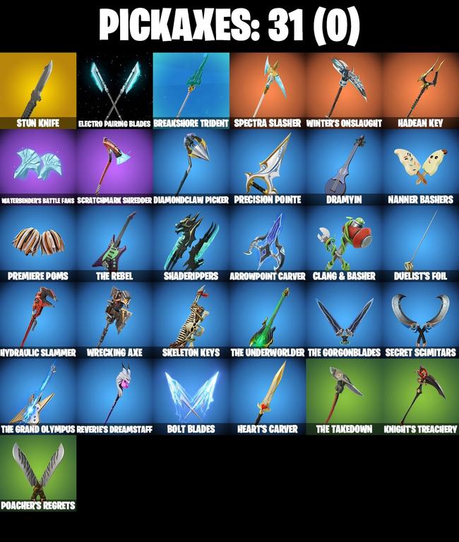 pickaxes comp