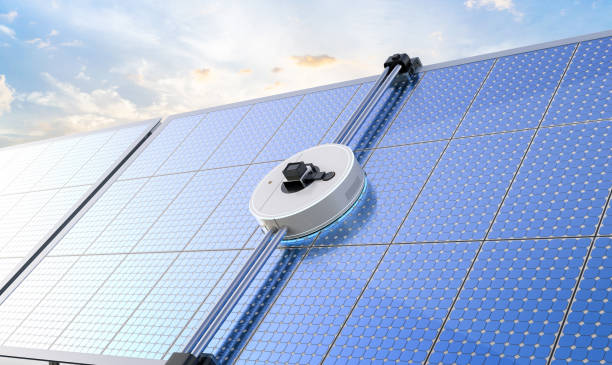 Automatic Solar Panel Cleaning Robot