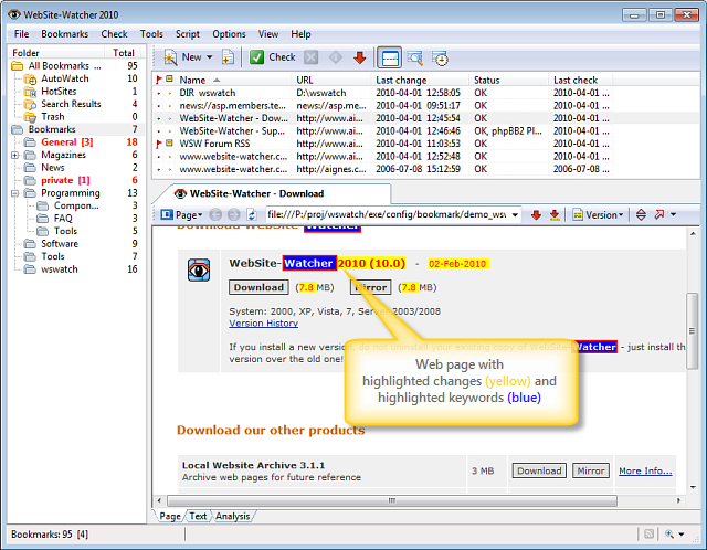 WebSite-Watcher 2019 v19.0 Business Edition Multilangul WebSite-Watcher 2019 v19.0 Business Edition Multilangul