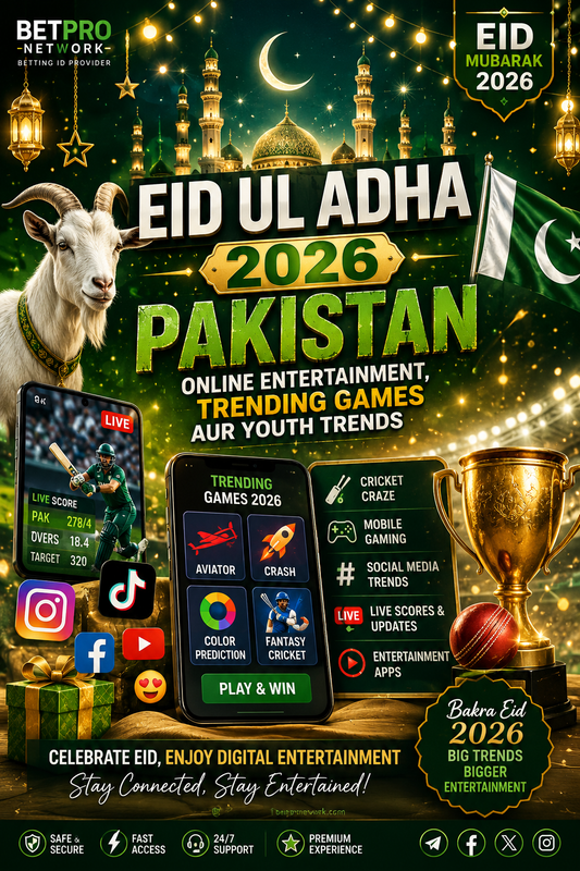Eid ul Adha 2026 Pakistan – Online Entertainment, Trending Games Aur Youth Trends