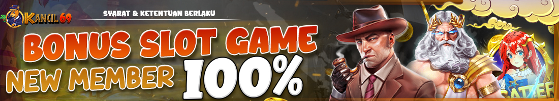 BONUS NEW MEMBER SLOT GAMES 100%