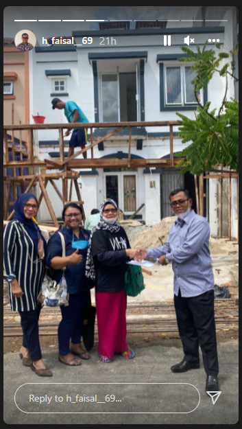 Tampak depan rumah Gala Sky