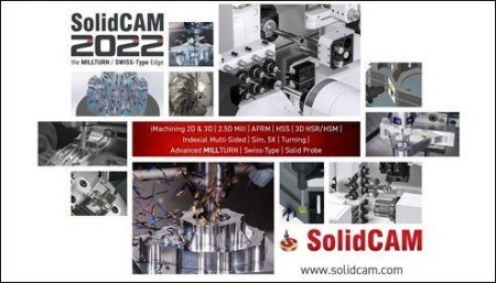 SolidCAM 2022 SP2 HF1 (x64) Multilingual for SolidWorks