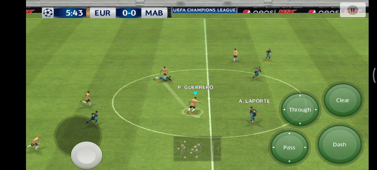 PES 2018 Mobile Champions League MOD screenshot 3