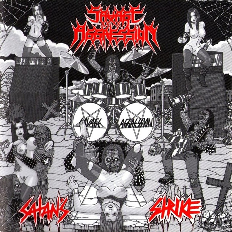 Savage Aggression - Satan's Strike (2010)
