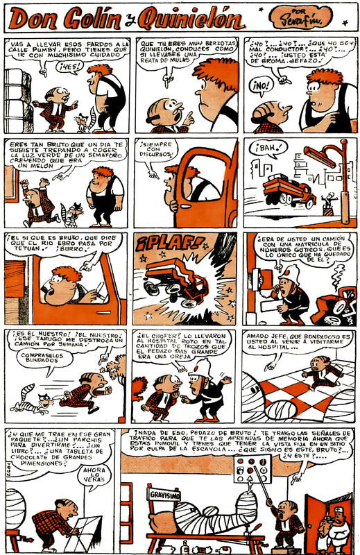 MANGA CLASSICS DON GOLÍN Y QUINIELÓN, por Serafín Rojo Tebeo Classics