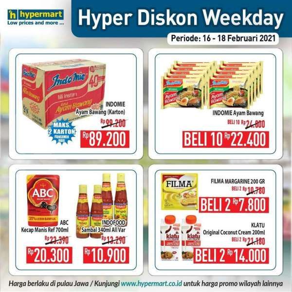 Katalog Promo Hypermart 16-18 Februari 2021