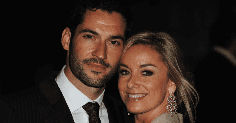 Tamzin Outhwaite and Tom Ellis