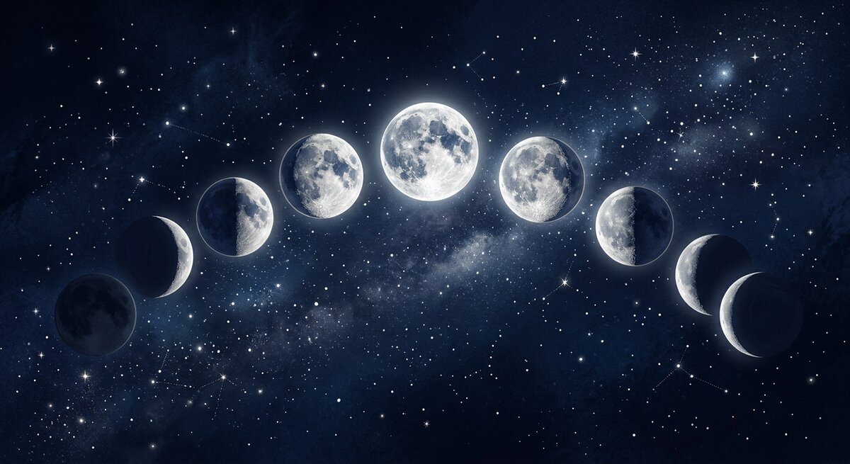 Moon phases explained Moon phases explained: the eight lunar phases and their meaning