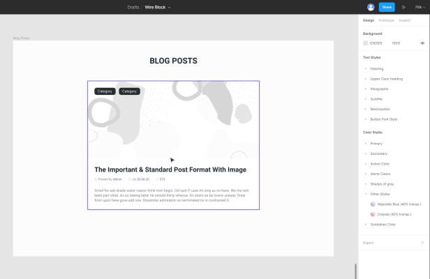 WireBlock - Wireframe UI Kit for Figma