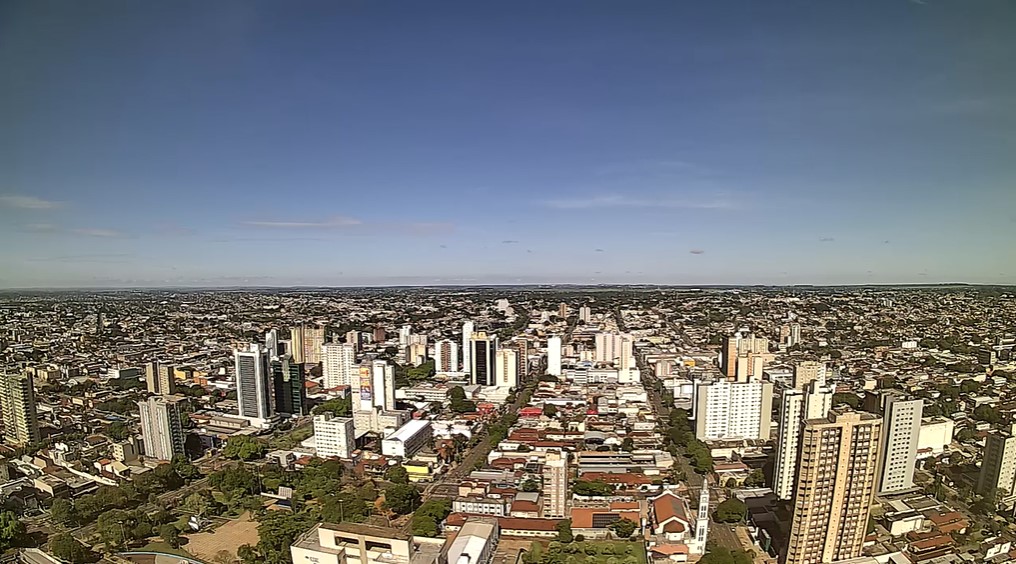 Campo Grande nesta manhã de sábado