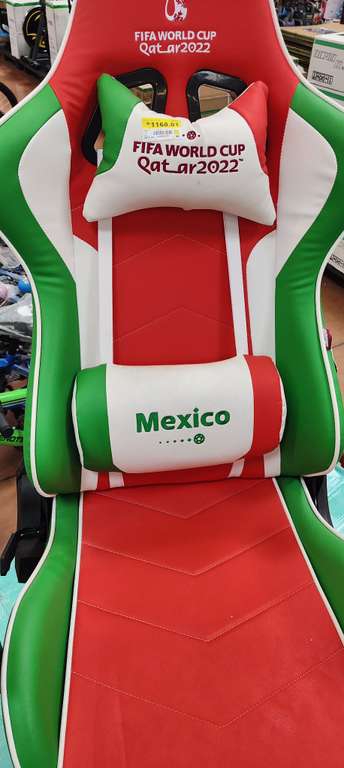 Walmart: Checkpoint Silla Gamer MT-2000 gamer del mundialQatar 2022 
