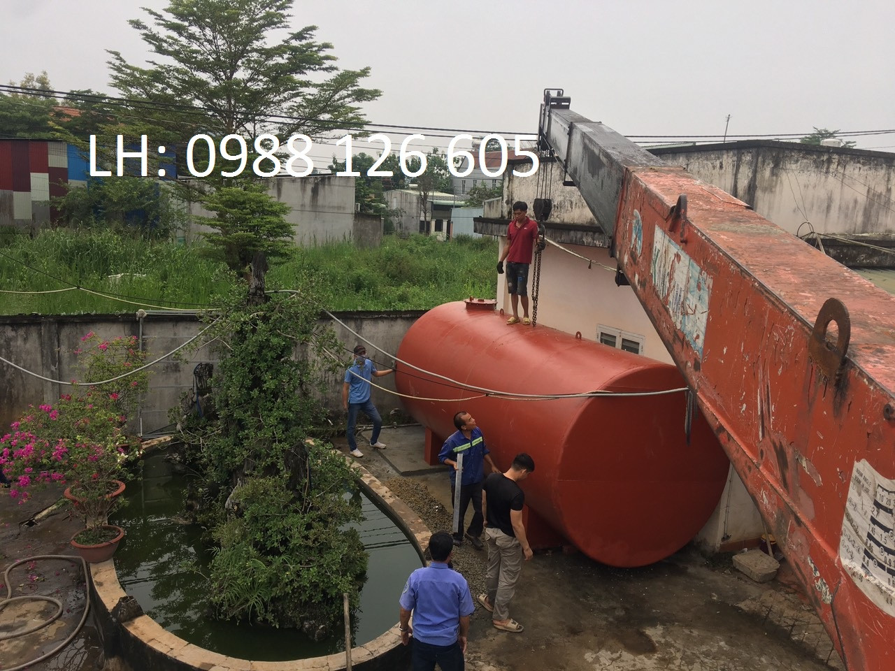 tank chứa dầu 21m3