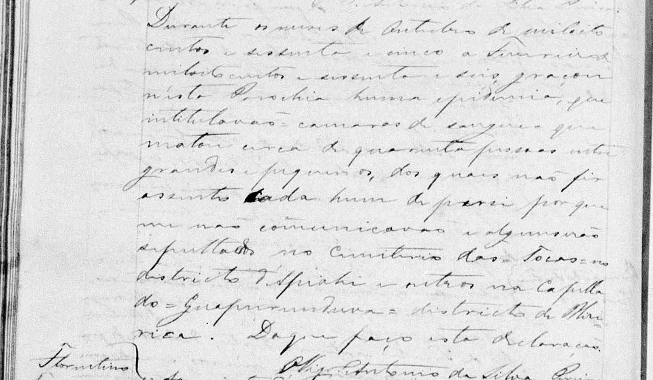 informação de óbitos