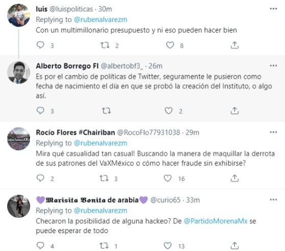 Desaparece el INE en Twitter, inician especulaciones y memes