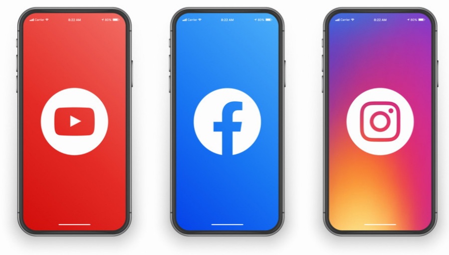 Youtube Facebook en Instagram verwijderen alles wat te