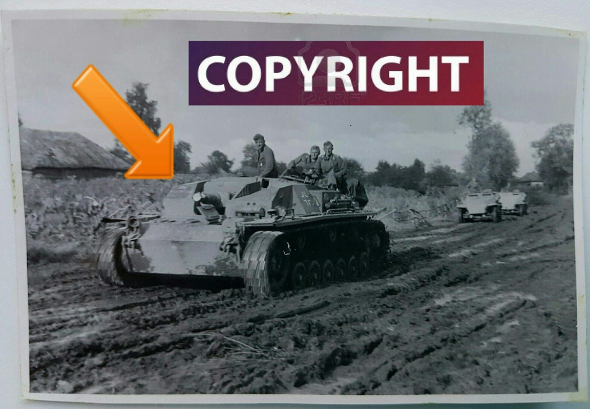 Orig.Foto Sdkfz Stug Sturmgeschütz Kurzrohr Kenn