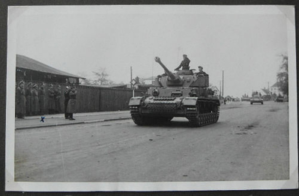 Viborg Dänemark 1943 Panzer Kommandant Panzer IV