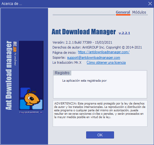 Ant Download Manager Pro v2.2.1  Build 77389 [Un clásico gestor de descargas] Fotos-06807-Ant-Download-Manager-Pro-v2-2-1-Build-77389-About