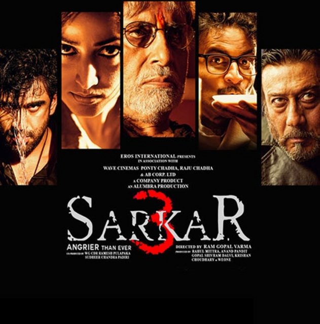 Sarkar 3 (2017) Hindi 480p HDRip x264 AAC 400MB ESub