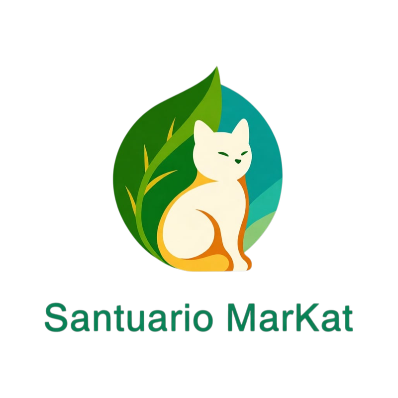 logo Santuario Markat Refugio de Gatos