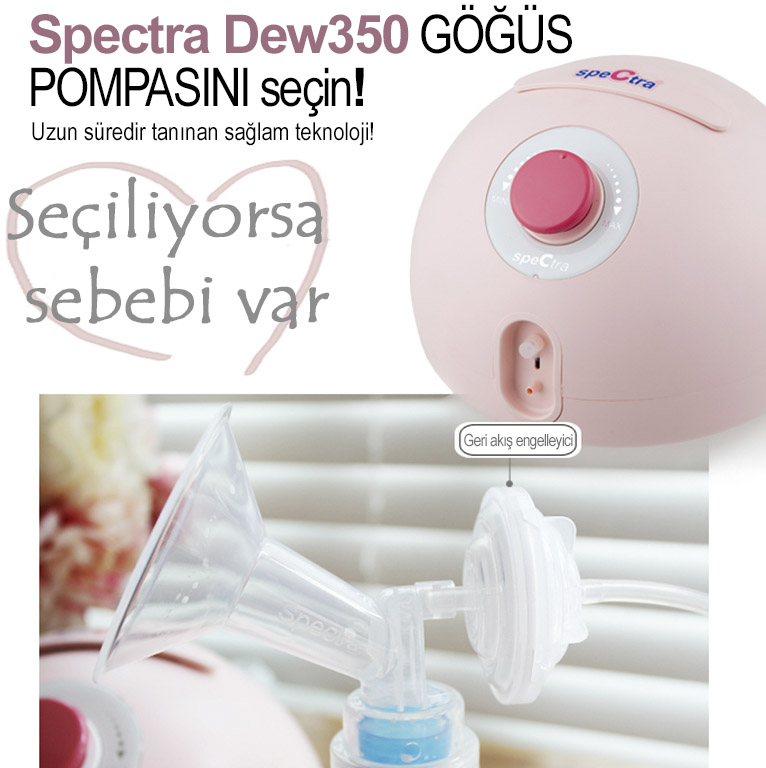 Spectra Dew 350 Hastane Tipi Süt Pompası Kiralanabilir