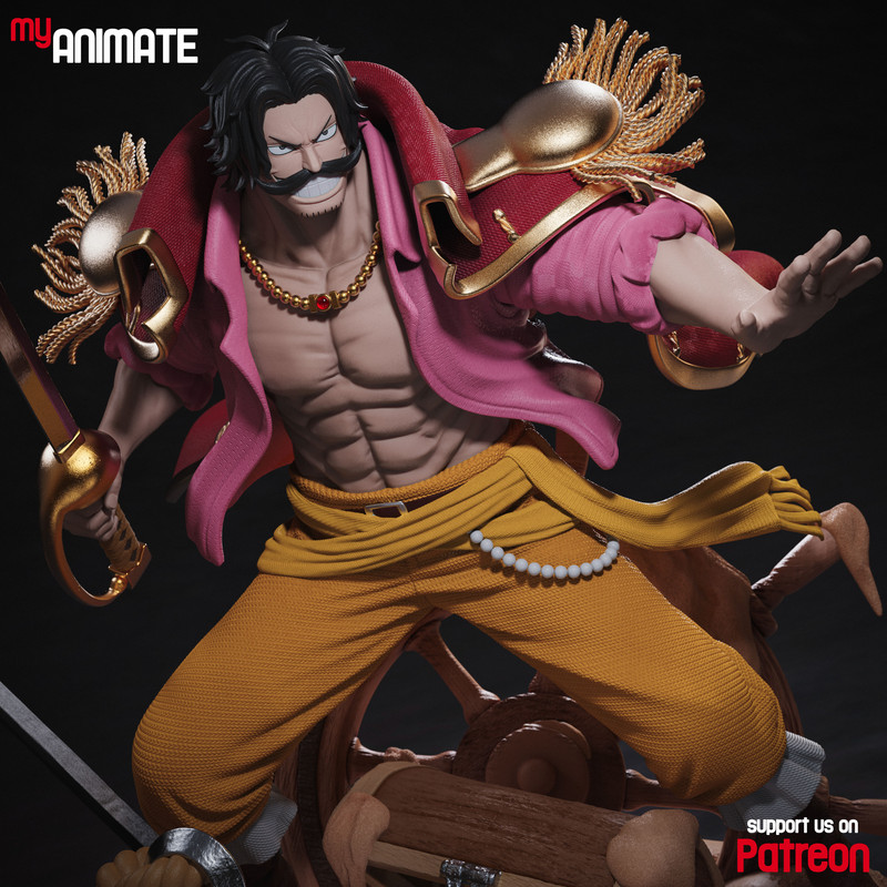 myAnimate – Gol D. Roger (3d-print)
