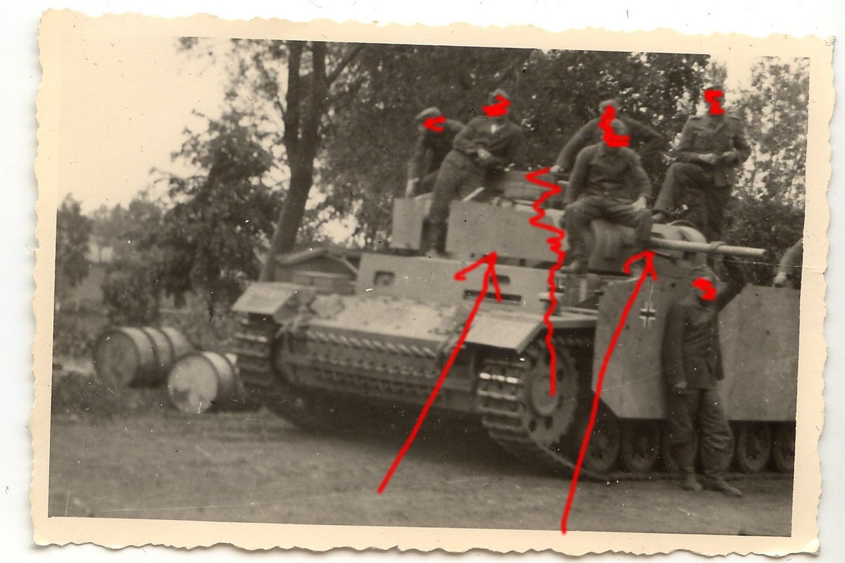 Deutscher Panzer III Turmschürzen Seitenschürzen